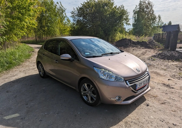 Peugeot 208 cena 22000 przebieg: 220000, rok produkcji 2014 z Dęblin małe 79